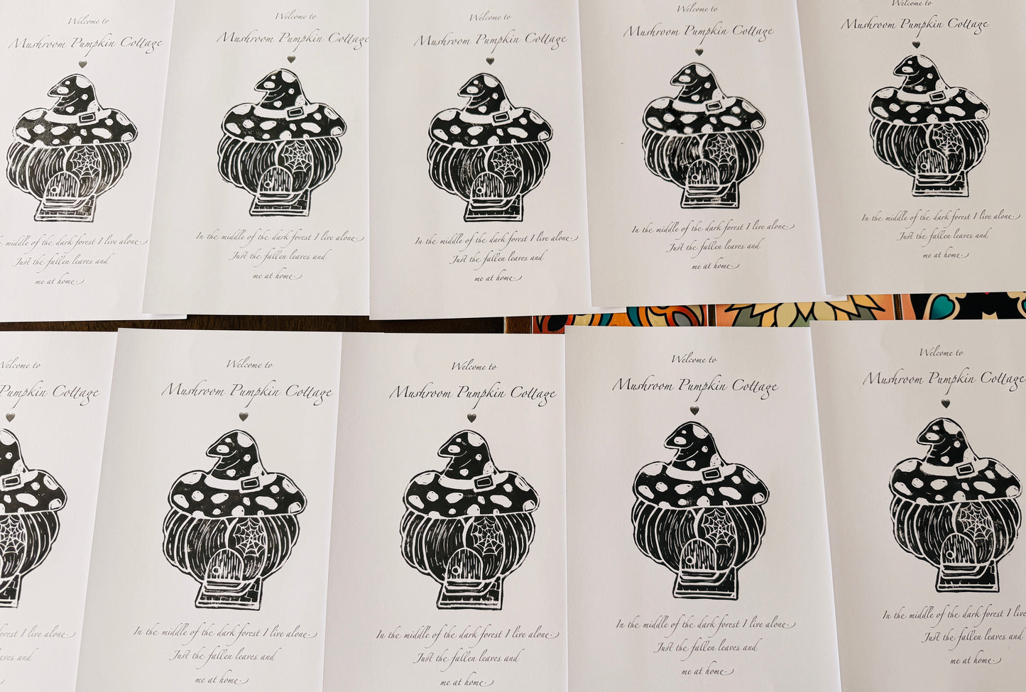 Hand Made Cards & Prints Gallery 🖤