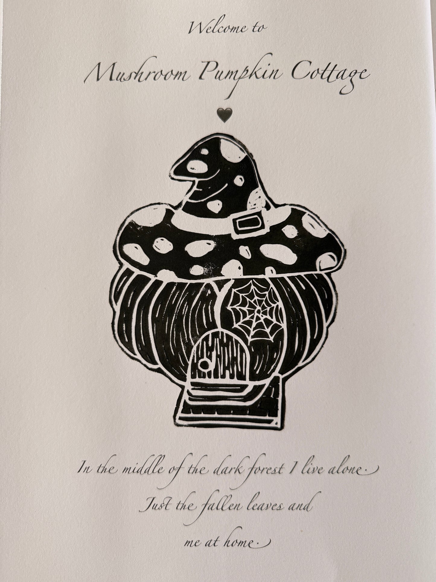 Hand Made Cards & Prints Gallery 🖤