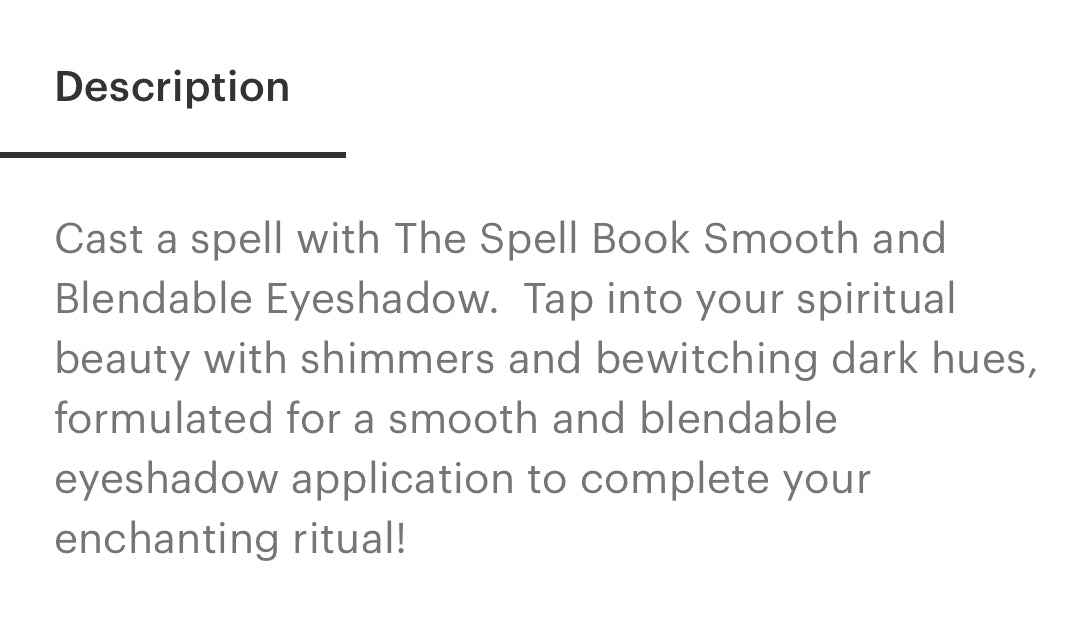 RUDE-Eyes with Attitude š The Spell Book Eyeshadow Palette š§š»āāļø