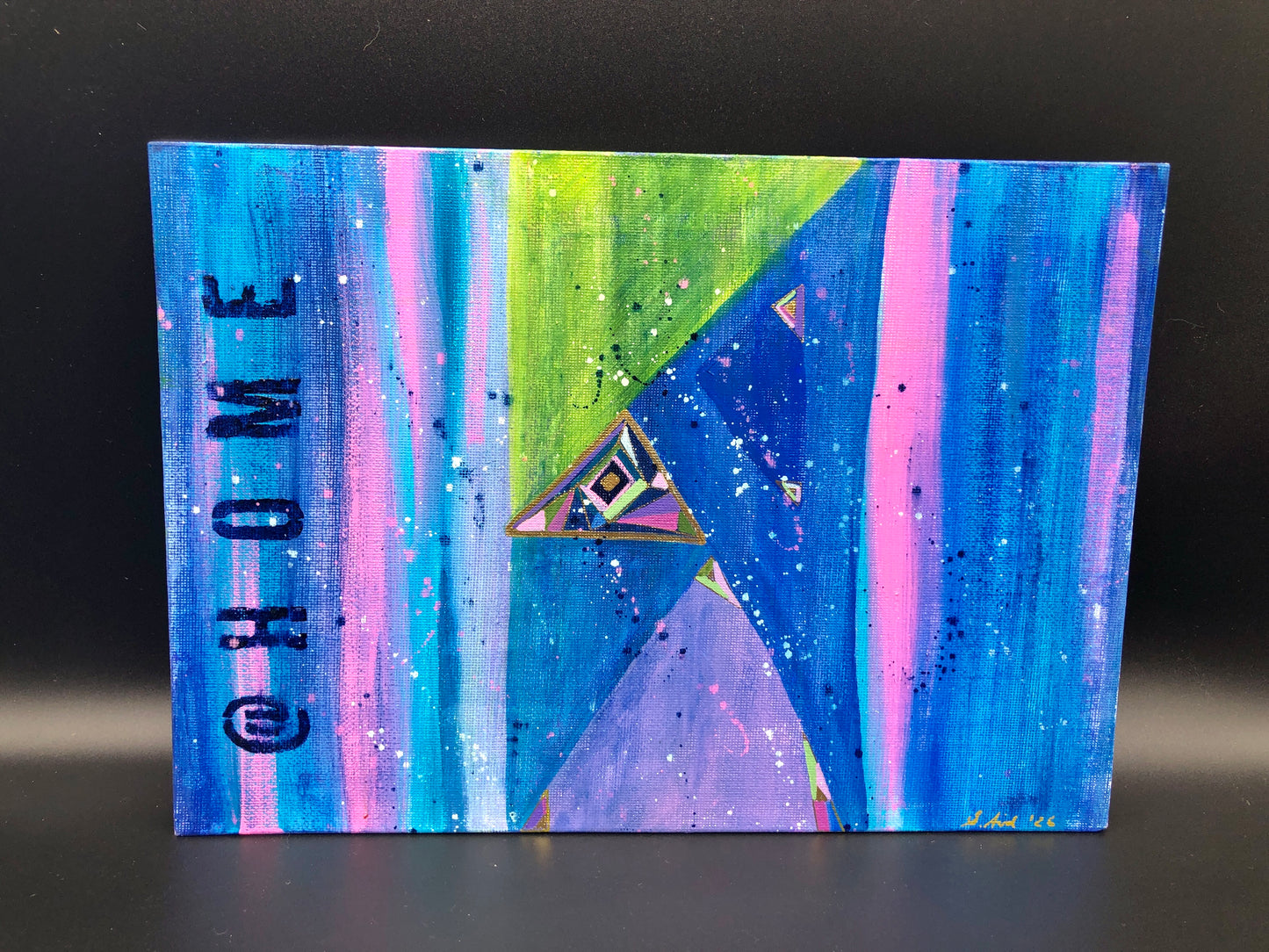 Canvas Art - Signed and with a Certificate of Authenticity