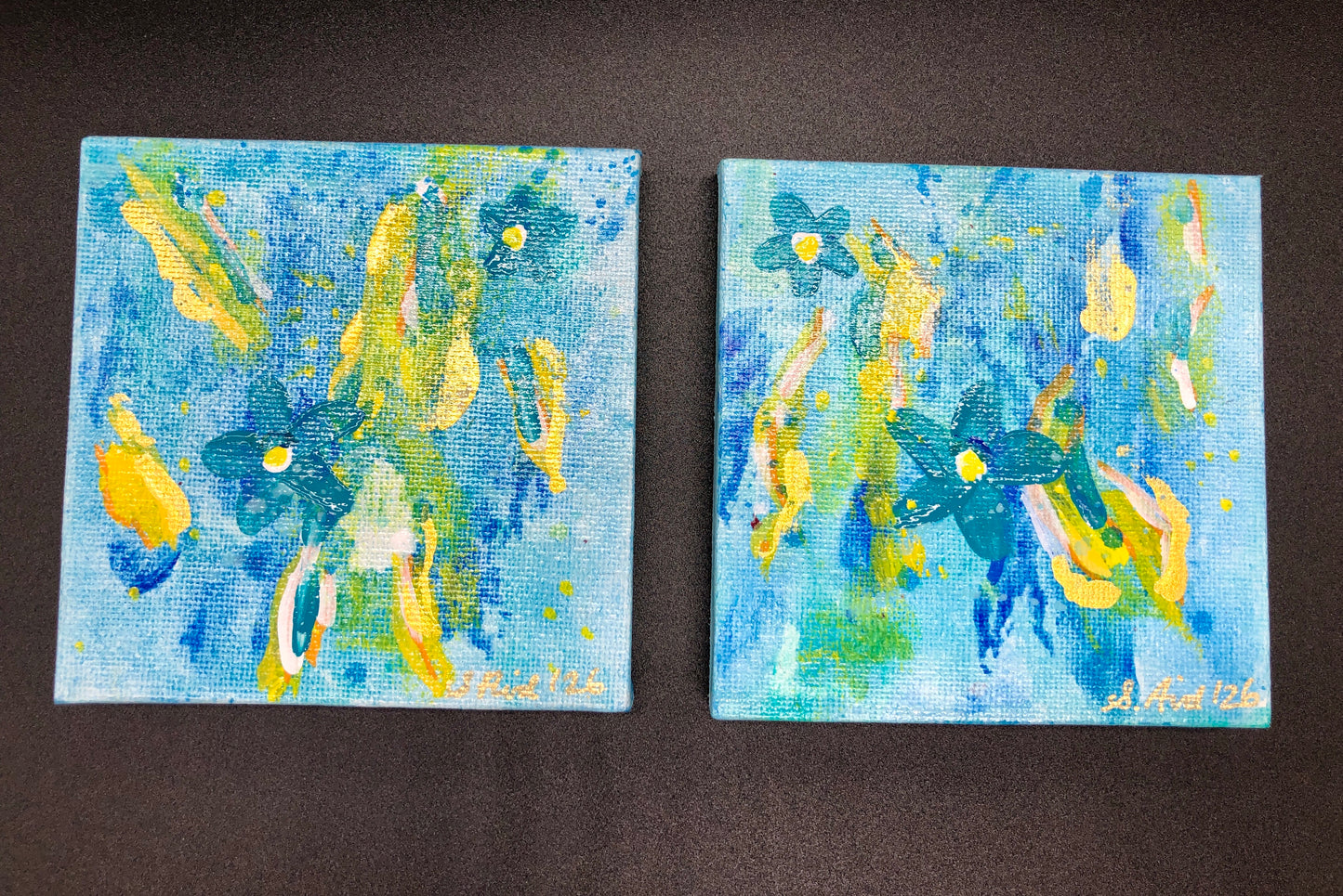 Canvas Art - Signed and with a Certificate of Authenticity