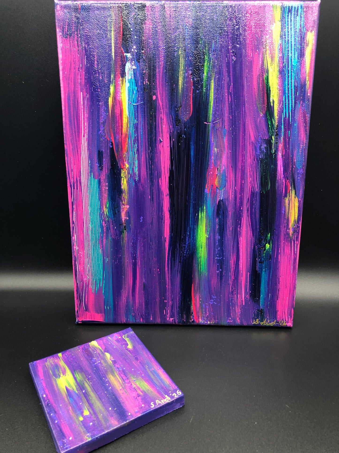 Canvas Art - Signed and with a Certificate of Authenticity