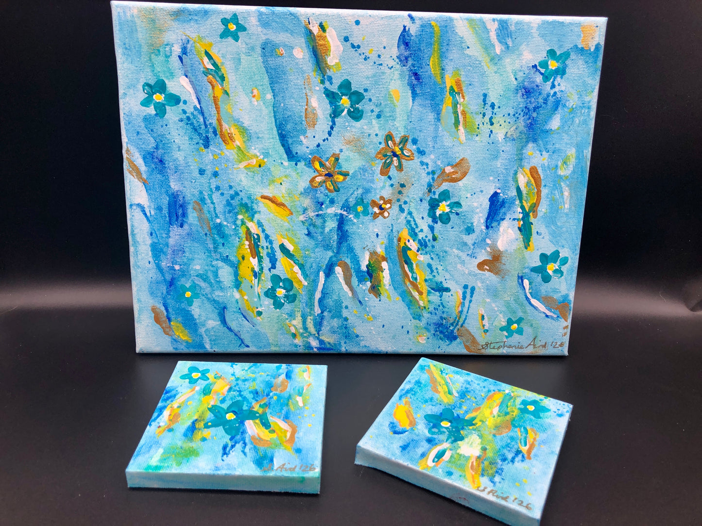 Canvas Art - Signed and with a Certificate of Authenticity