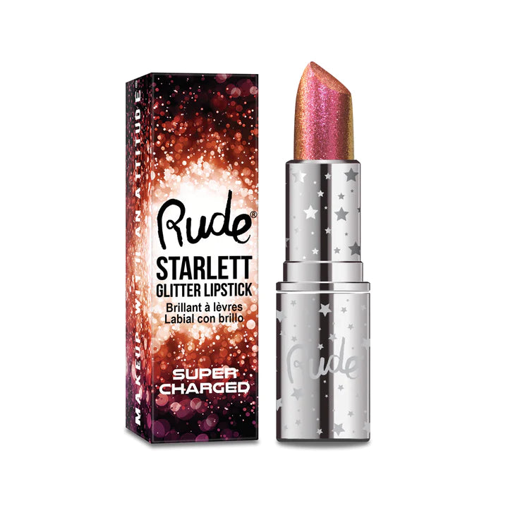 Rude Starlett Supercharged Colour Shift Glitter Lipstick 💋