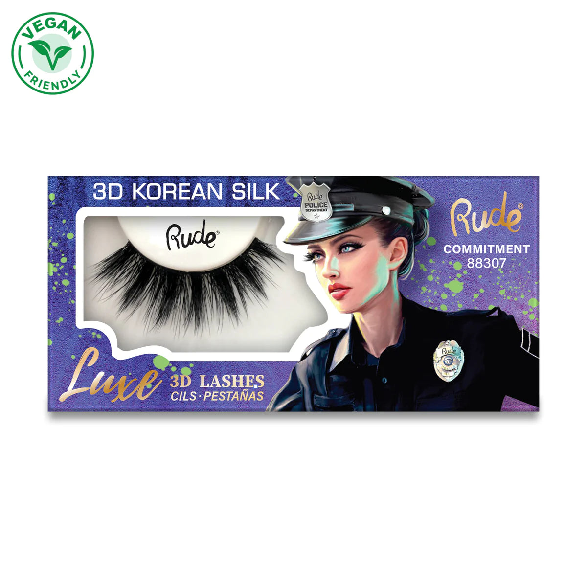 Rude Luxe 3D Lashes | Premium 3D Korean Silk Eyelashes 👁