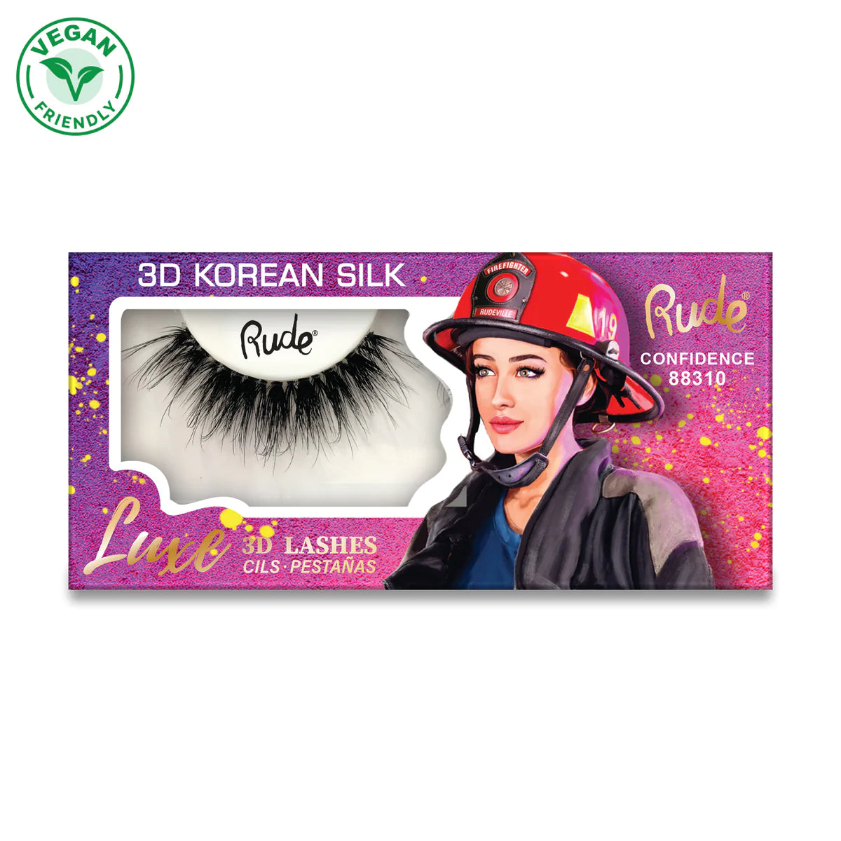 Rude Luxe 3D Lashes | Premium 3D Korean Silk Eyelashes 👁