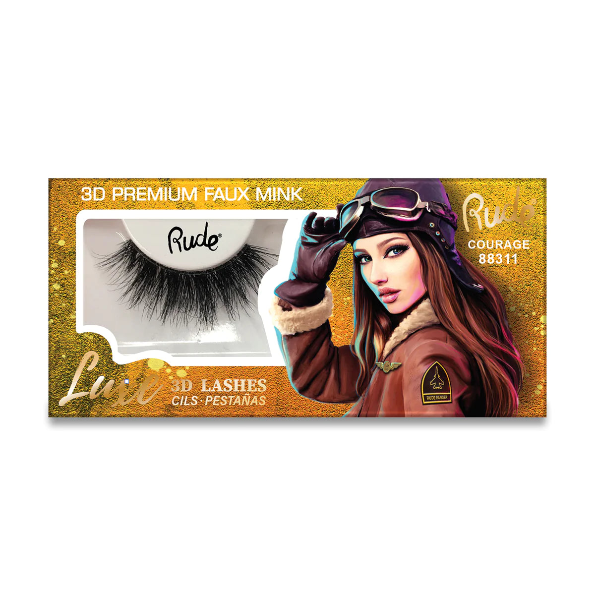 Rude Luxe 3D Lashes | Premium 3D Korean Silk Eyelashes 👁