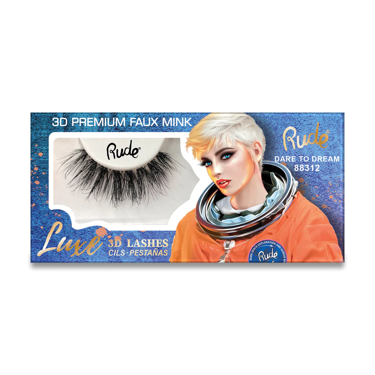 Rude Luxe 3D Lashes | Premium 3D Korean Silk Eyelashes 👁
