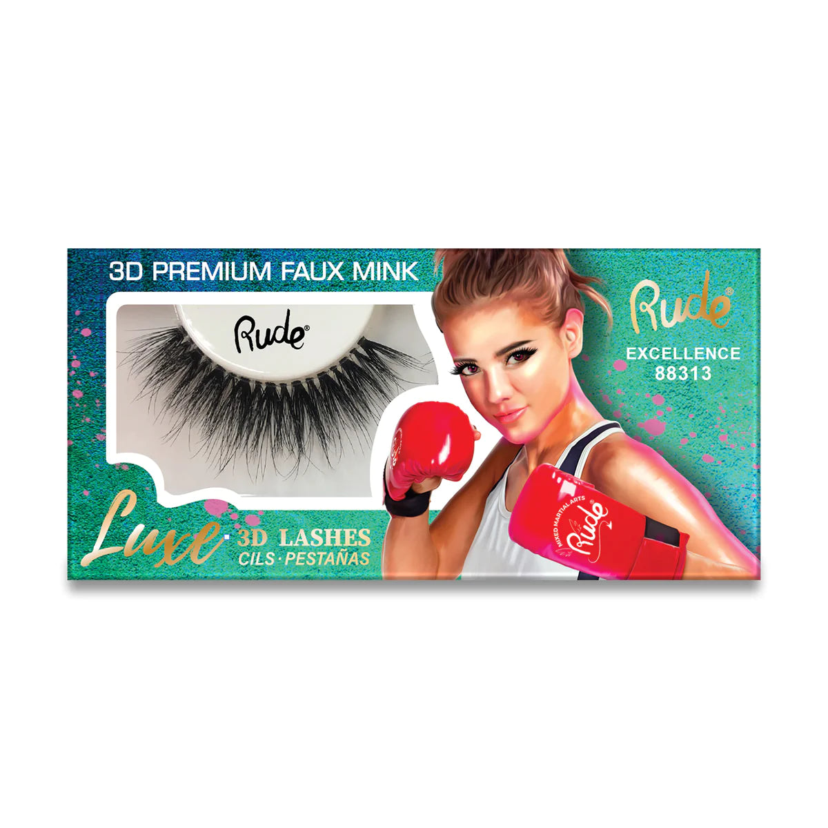 Rude Luxe 3D Lashes | Premium 3D Korean Silk Eyelashes 👁