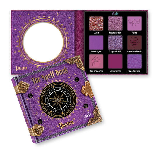 RUDE-Eyes with Attitude 👁 The Spell Book Eyeshadow Palette 🧚🏻‍♀️
