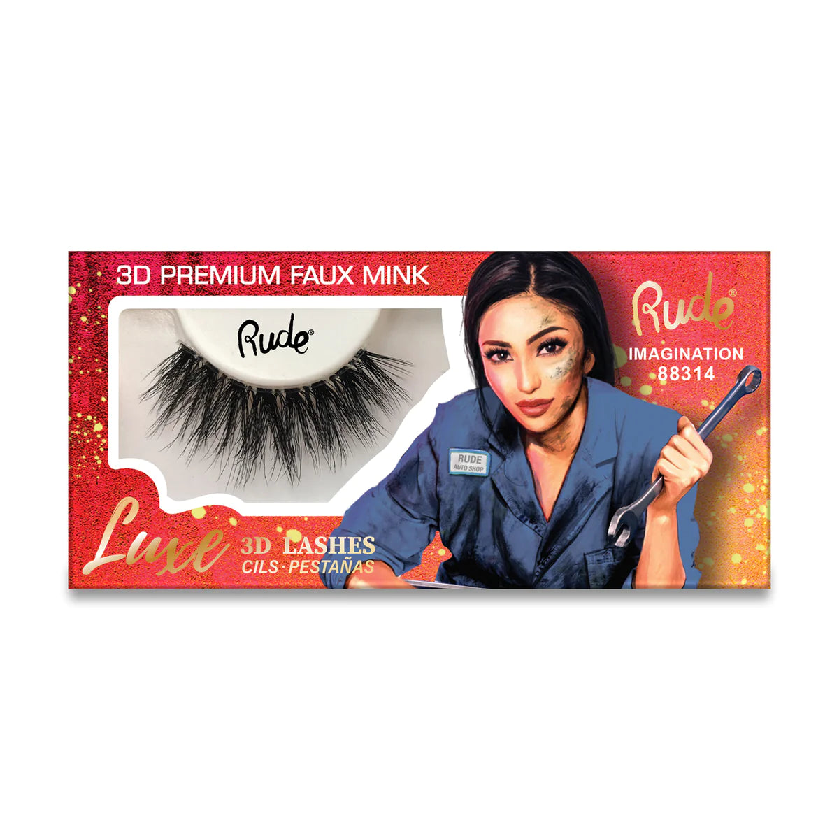 Rude Luxe 3D Lashes | Premium 3D Korean Silk Eyelashes 👁