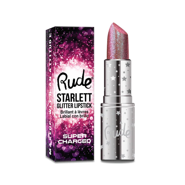 Rude Starlett Supercharged Colour Shift Glitter Lipstick 💋